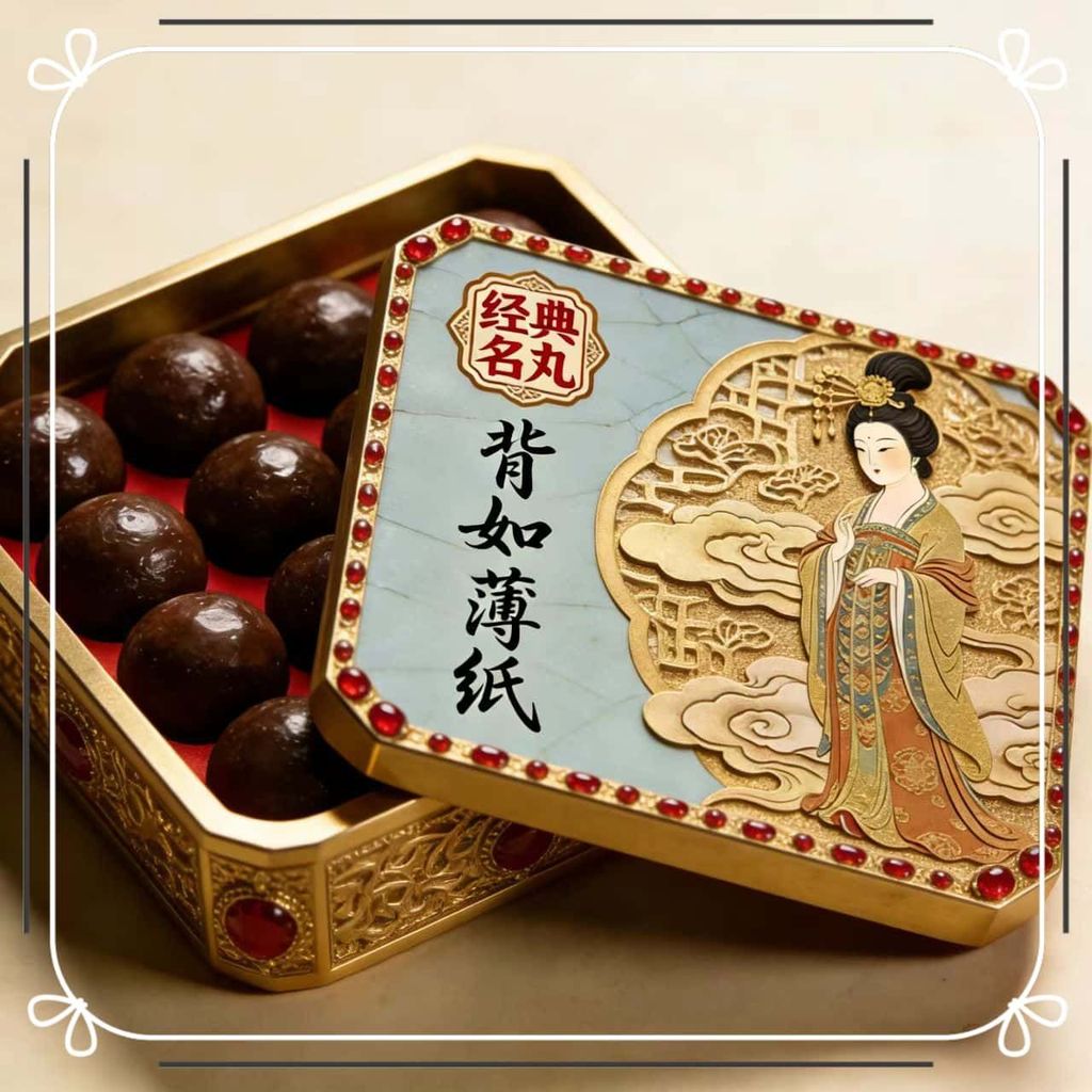 Zhao Feiyan Phong Cách Cổ Đại Thuốc Cơ Hơi Thở Cơ Thể Tròn Ướt · Mặt Sau Giấy Mỏng-Áo Phong Cách Tin