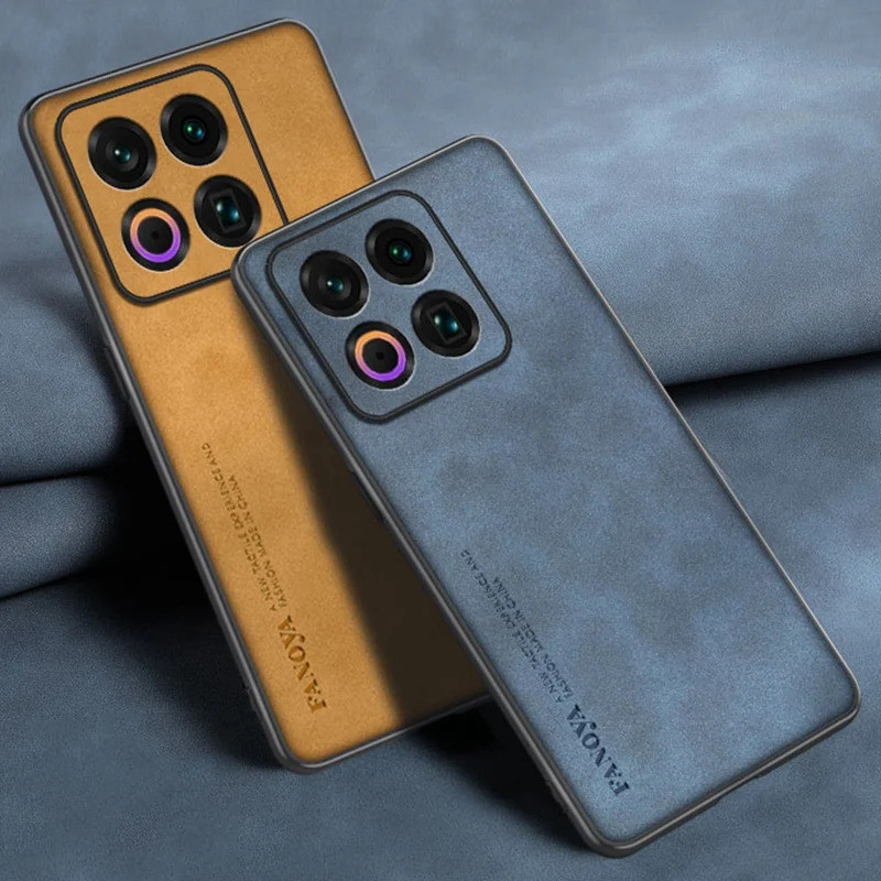 Dành Cho Meizu 22 Ốp Lưng Da PU Sang Trọng Điện Thoại Meizu 22 Meizu22 5G Ốp Lưng TPU Mờ Silicon Chố