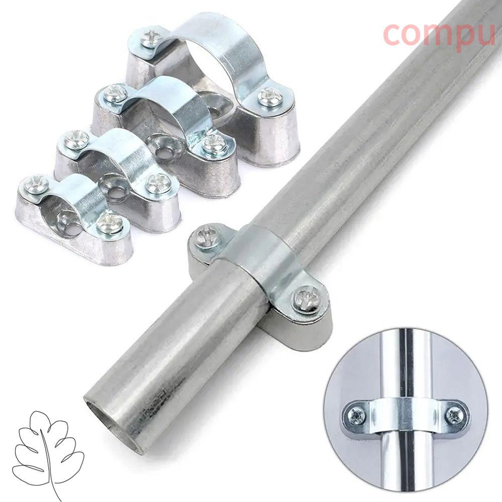 COMPU 1 Cái -Vỏ Mã, Có Vít Hợp Kim Nhôm / Thẻ Thép Không Gỉ 304, Kẹp Cố Định 16mm-50mm Kẹp Phần Cứng