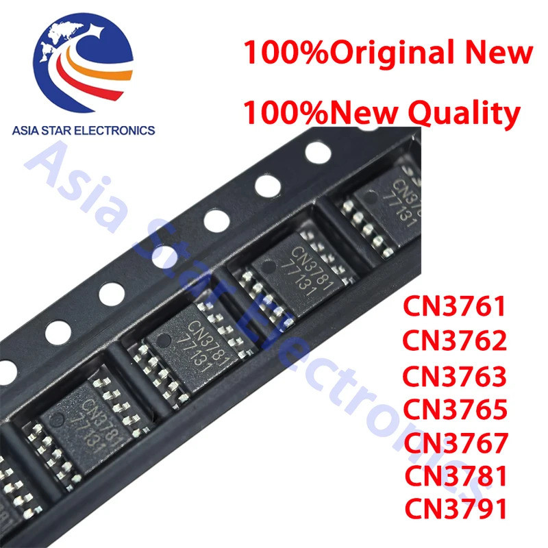5 CÁI CN3761 CN3762 CN3763 CN3765 CN3767 CN3781 CN3791 chip quản lý sạc pin Lithium Còn hàng