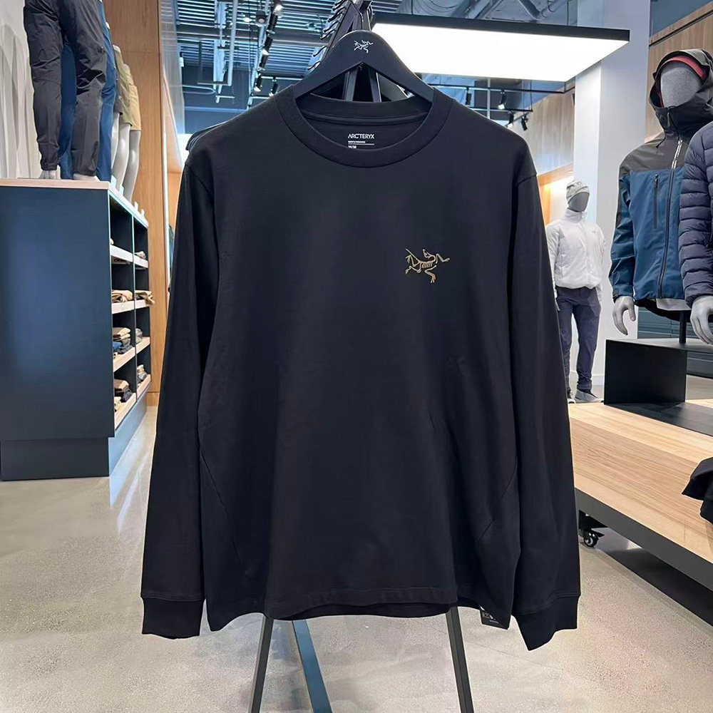 Bán chạy áo thun cotton dài tay cổ tròn ARCTERYX