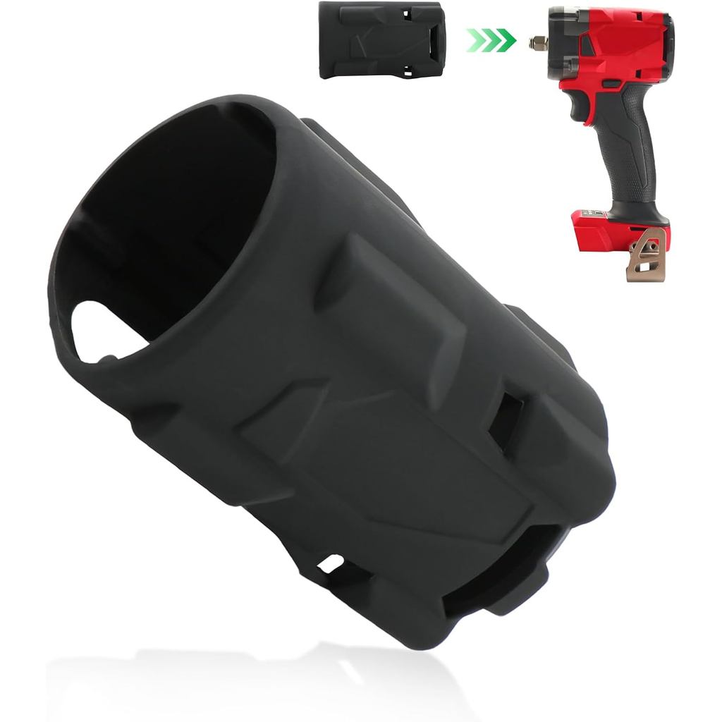 49-16-2854 Boot Bảo Vệ Tương Thích Với Milwaukee M18 Nhiên Liệu 3 / 8 "1 / 2" 2854-20 Boot Bảo Vệ Cờ