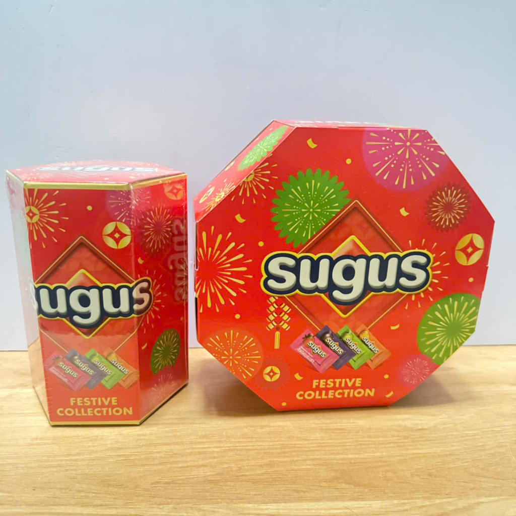 Hộp quà tết kẹo mềm Sugus hương trái cây hộp 210g