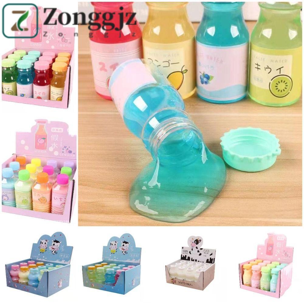 ZONGGJZ Clear Slime Kit, Slime Clear Slime Thơm Slime, Slimes Making Set Pure Fake Water Soft Co Giã