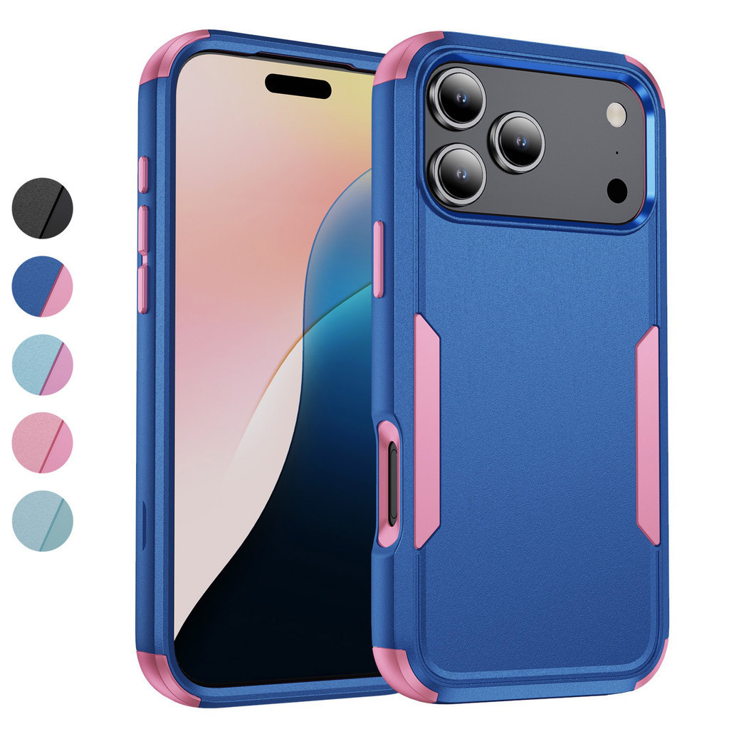 CZM Cho iPhone Air 16E 17 16 15 14 Plus 13 Pro Max 12 Mini Case, Heavy Duty 3 Trong 1 Chắc Chắn Chốn