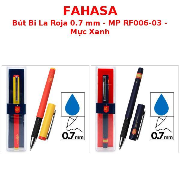 Bút Bi La Roja 0.7 mm - MP RF006-03 - Mực Xanh