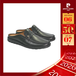   CHỈ CÒN 39-40  Giày sục nam Pierre Cardin Sapo da trơn da bò cao cấp thoáng khí tốt không gây đau 814 