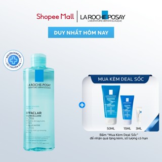  Nước tẩy trang làm sạch sâu da dầu nam & nữ La Roche-Posay Effaclar Micellar Water 400ml 