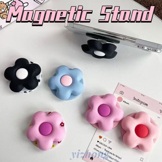Từ Thu Hút Giá Đỡ Điện Thoại Chân Đế Thời Trang Nữ Tính 3D Màu Kẹo Hình Hoa Đứng Cho Điện Thoại Di Động Khỏa Thân Magsafe Case Máy Tính Bảng Điện Thoại Di Động Chống Rơi PC Chân Đế 6 Kiểu