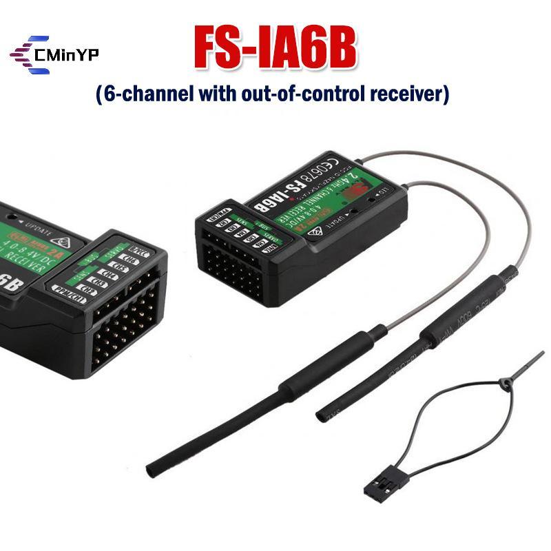 [CMinYP] Đầu thu FS-iA6B Đầu ra PPM với mô hình giao diện IBus Bộ thu điều khiển từ xa máy bay cho m