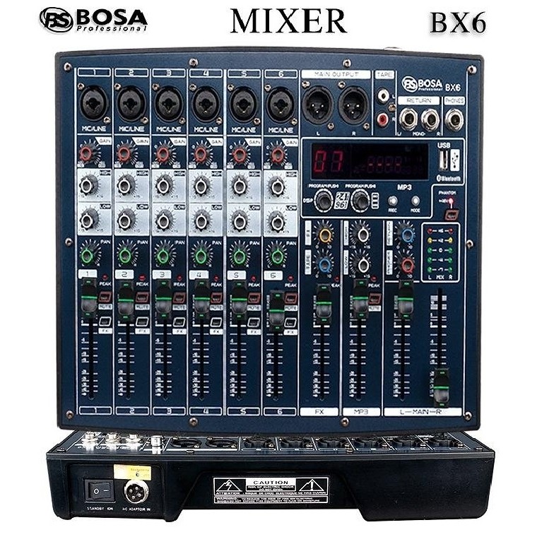Mixer Karaoke Bosa BX6