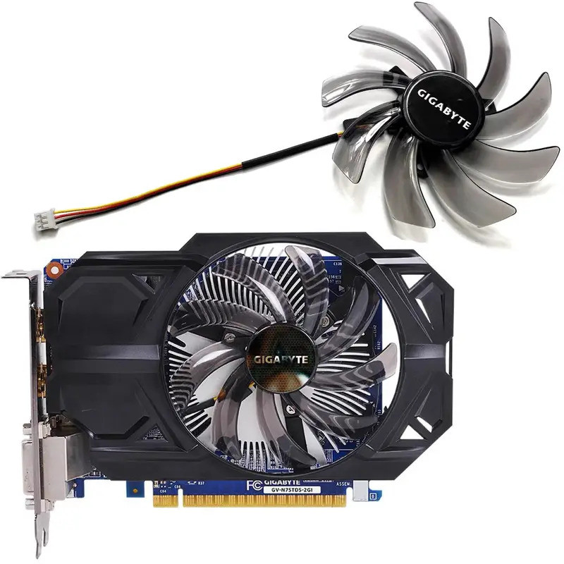 95MM DC 12V 0.25A 3 PIN T129215SM PLD10010S12H GTX 750 750TI GPU Cooler cho quạt làm mát đồ họa Giga