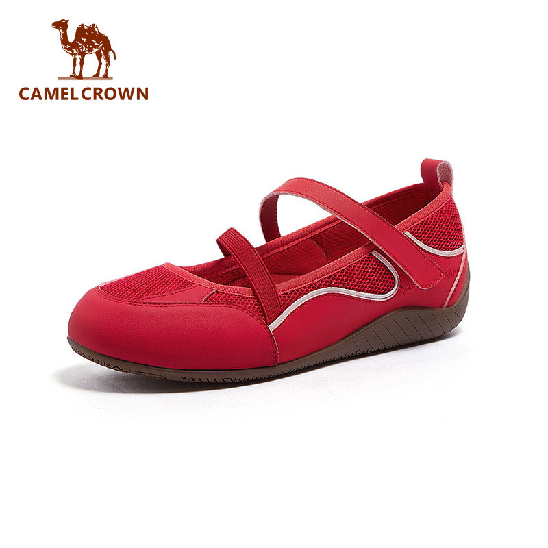 Giày Mary Janes Nữ CAMEL CROWN đế bằng ba lê - Phong cách thời trang trẻ trung