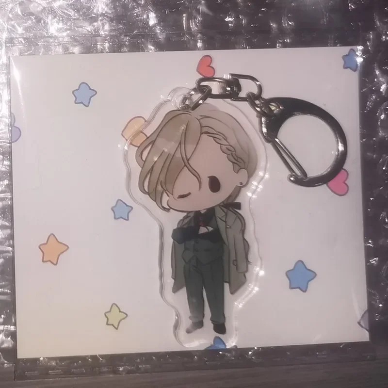 Móc khóa anime Bungou Stray Dogs BSD Acrylic Chibi Dazai Osamu Nakahara Chuya Akutagawa Nakajima Ats