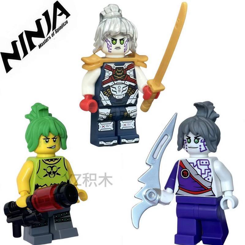 【Ready Stock】 New Ninjago Double-Sided Printing Puzzle x8TM