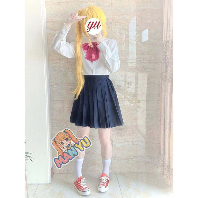 Trang phục cosplay Cô đơn trong tầm ngắm Bocchi the Rock Kita Ikuyo và Ijichi Nijika Đồng phục JK Nh