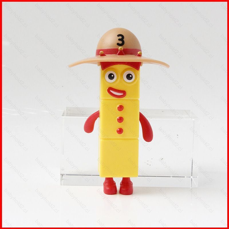 BH2 Numberblocks Số Ba Dã Ngoại Thời Gian Hành Động Hình Bộ Sưu Tập Đồ Chơi Mô Hình Trang Trí HB2