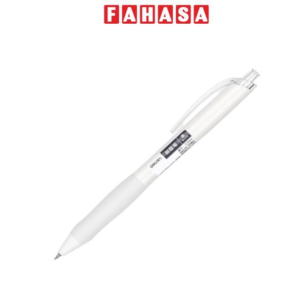 Bút Gel Dạng Bấm Mực Nhanh Khô 0.5 mm - Deli S60-ST - Mực Đen