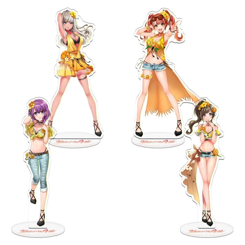 Standee anime D4DJ First Mix mô hình mica nhân vật Aimoto Rinku Akashi Maho Ohnaruto Muni Togetsu Re