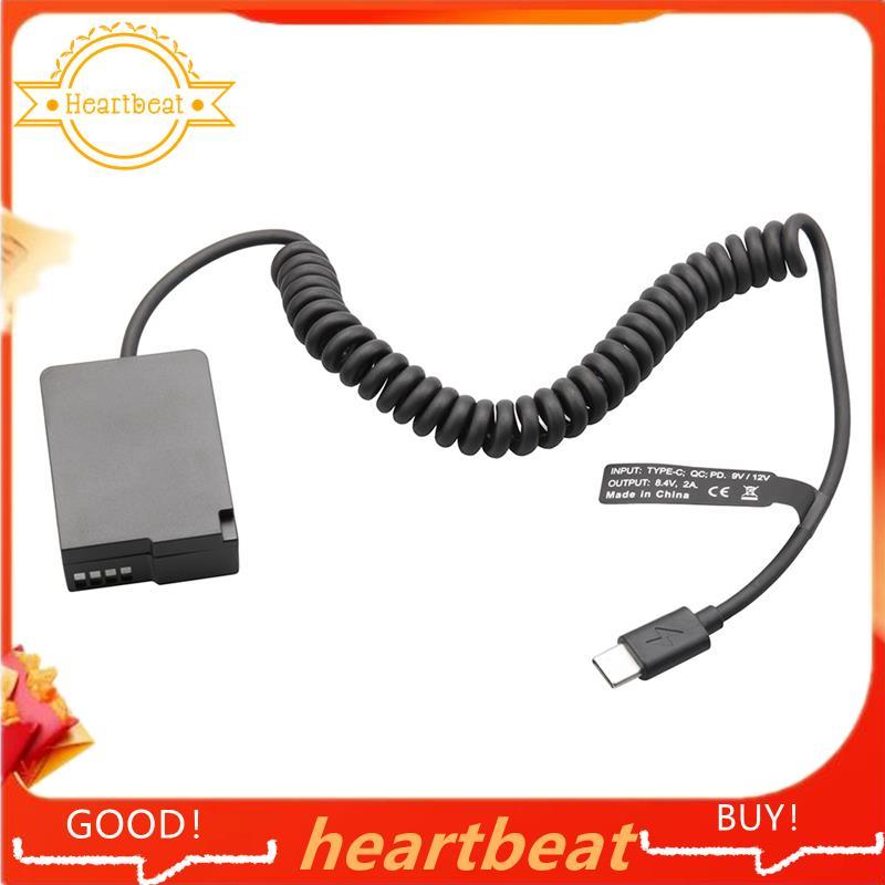 DMW-BLC12 Pin Giả DMW-DCC8 PD Bộ Phận Khớp Nối USB-C Cho GX8 FZ1000 FZ300 FZ200 G6 G7 G80 G81 G85 G9