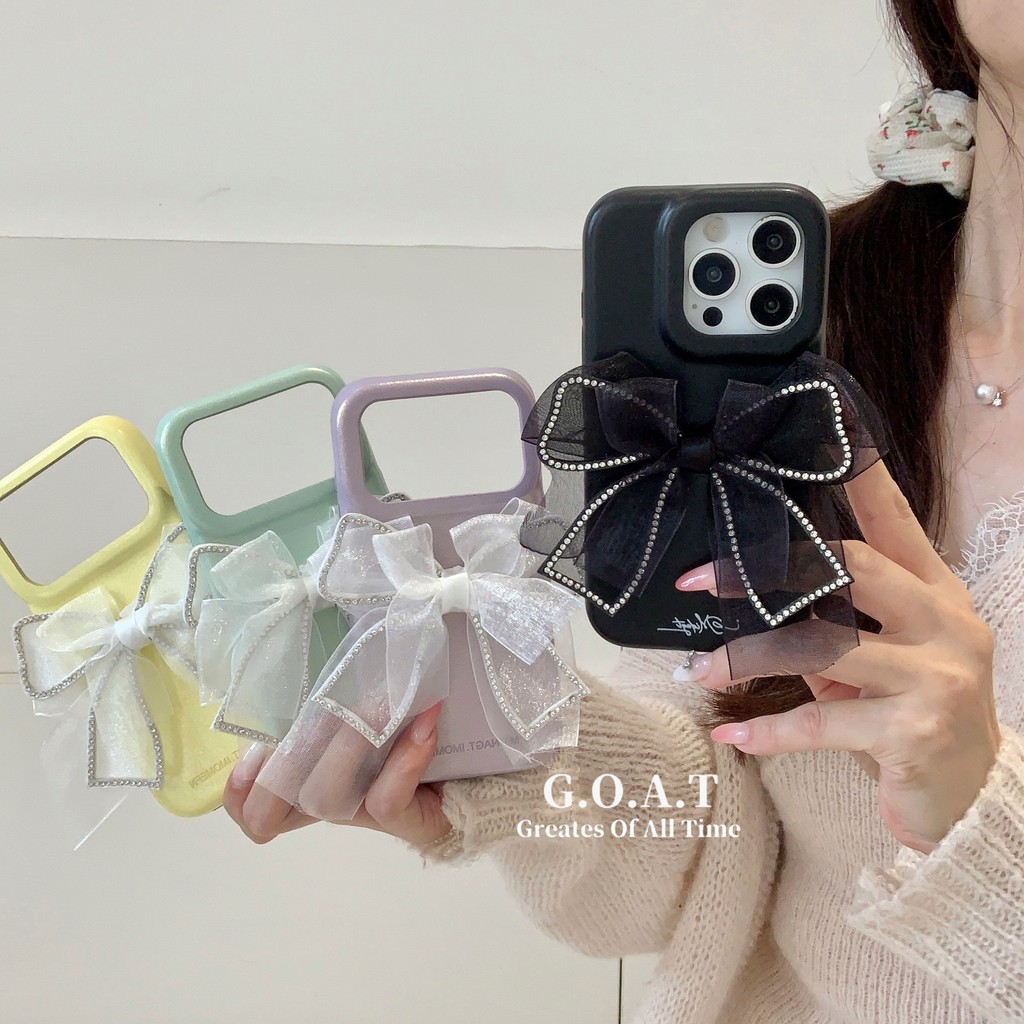 G.O.A.T Mũi khoan cạnh Tương thích cho iPhone 17 pro max iPhone 17 16 15 14 pro max Vỏ bảo vệ mặt sa