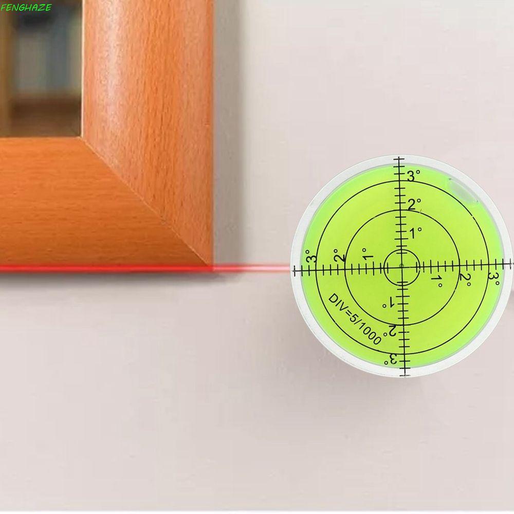 FENGHAZE Bubble Level Mini 32mm Bubble Degree Mark Công cụ đo đa năng môi trường