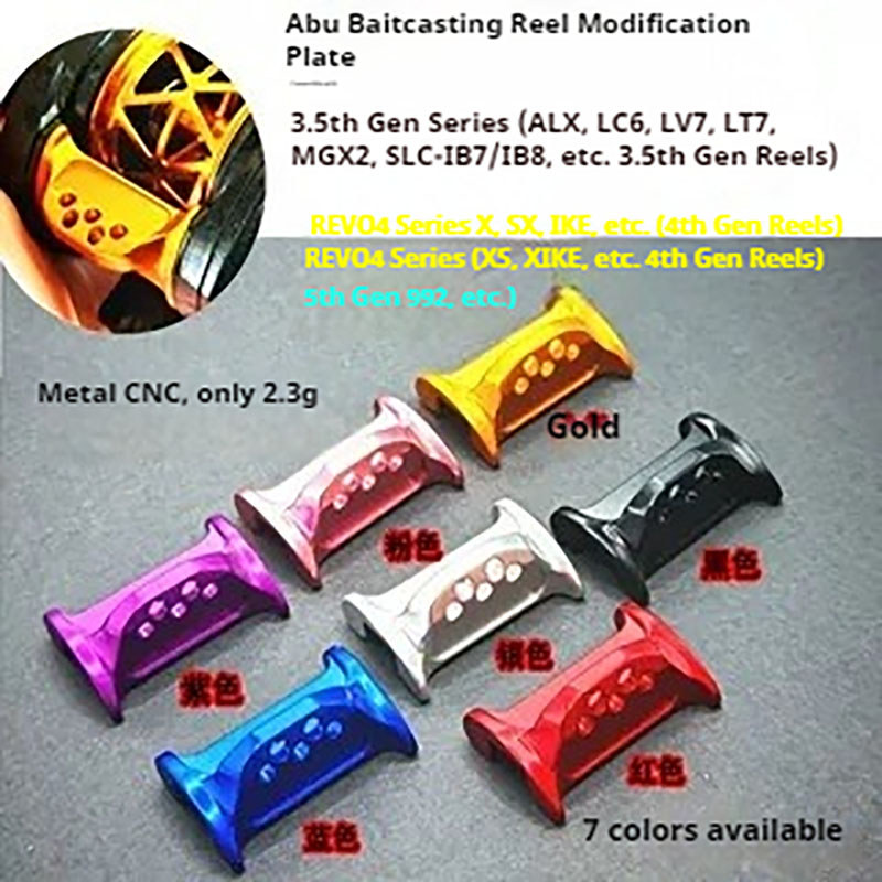 Cuộn Clicker CNC Nhẹ cho Abu Garcia REVO 2g, Phù hợp với 3.5 Gen/4 Gen/992