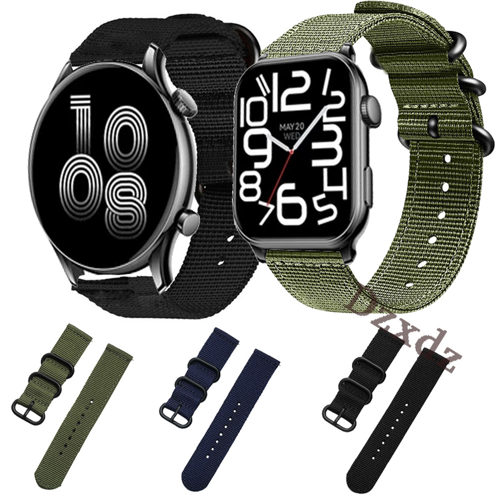 Dây đeo nylon Aolon GTS 3 GTS3 cho dây đeo Aolon GTR 3 GTR3 Vòng đeo tay thay thế Vòng tay thể thao 