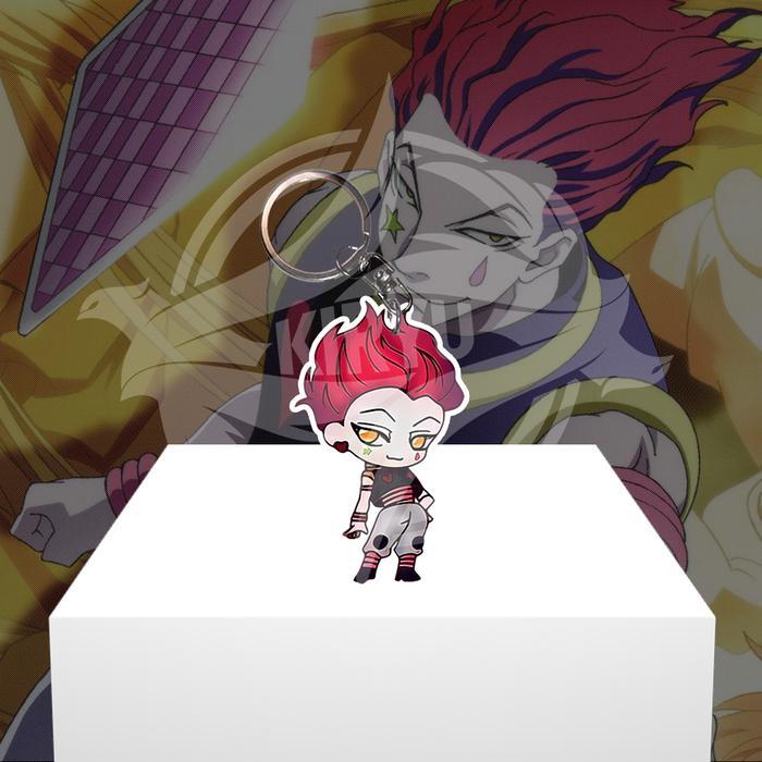 Gantungan Kunci Gantungan HP Anime Hunter x Hunter Hisoka Morow - Ganci Akrilik - Keychain Acrylic -