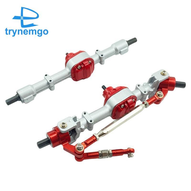 2 Chiếc MN82 LC79 Trục Kim Loại Bánh Răng Trước Và Sau Trục Cho Mang Bò MN82 LC79 RC Xe Tải Xe Nâng 