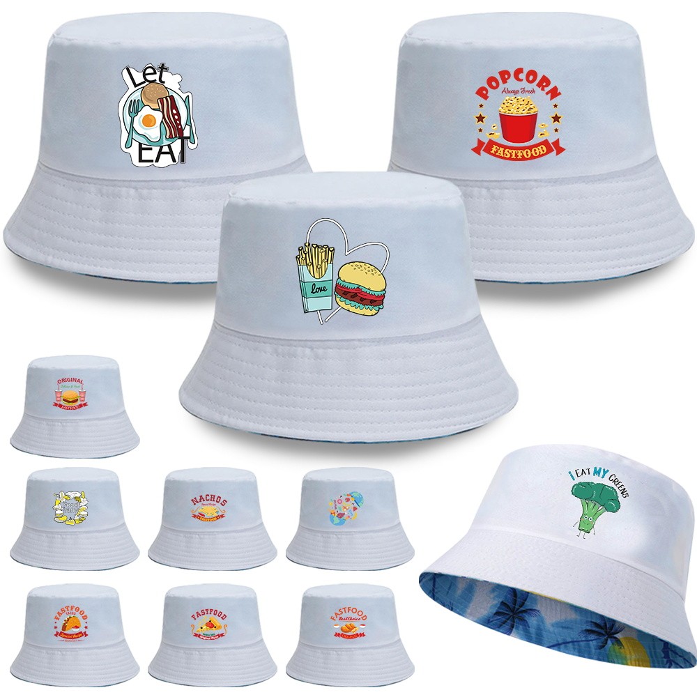 Cotton Best seller Hiking trekking hat UV protection Double-sided wear Fashionable fisherman hat Sun