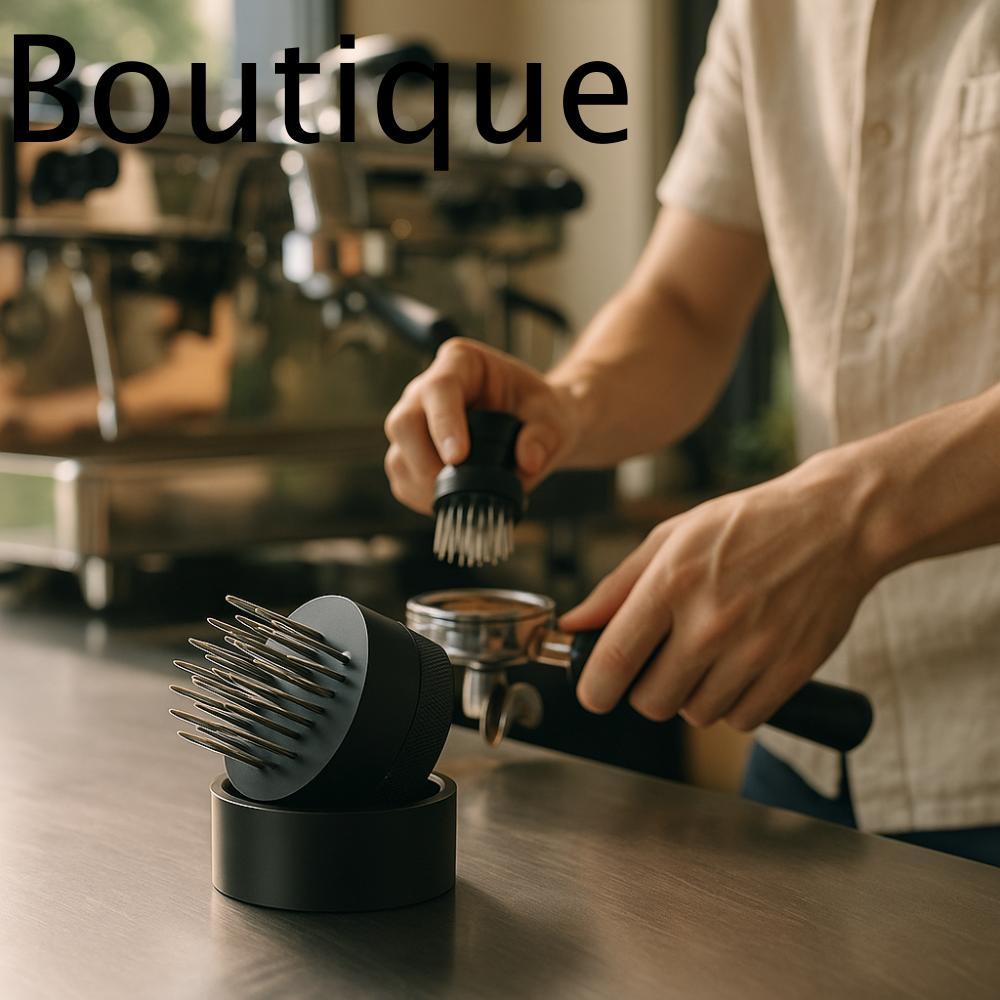 Máy khuấy cà phê Espresso, có đế phân phối kim Espresso 51 / 58mm, Universal WDT Portafilter 21 kim 