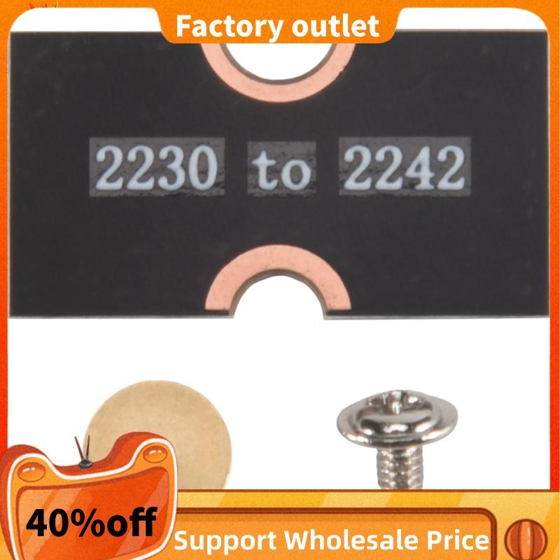 Bộ chuyển đổi ổ đĩa thể rắn M2 M2 2230 SSD sang 2242 Thẻ chuyển đổi 2230 sang 2242 Giá đỡ mở rộng