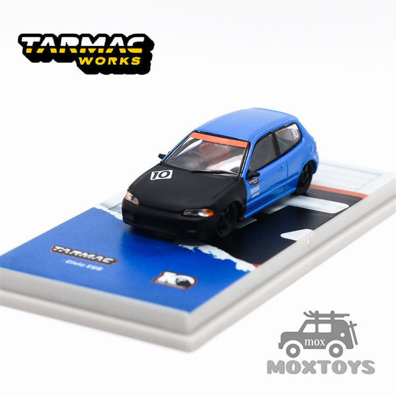 Xe mô hình đúc sẵn Tarmac Works 1: 64 Civic EG6