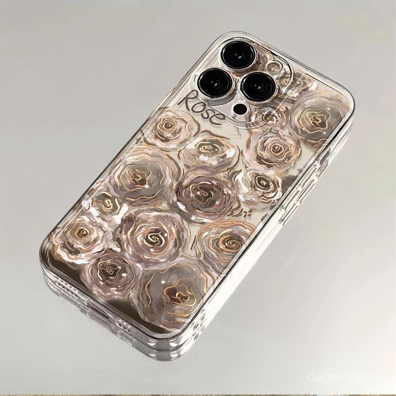 Ốp điện thoại Golden Art Thích hợp cho iPhone141513161211ProMaxXRXSMAXX7Plus11Pro8Plus11ProMax12Pro 