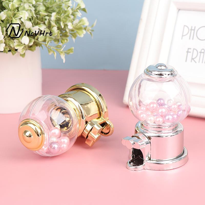 NcVHrt Sweets Candy Machine Bubble Dispenser Coin Bank Kids Gift Decor Mới