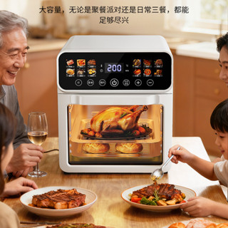 Nồi chiên không khí gia đình, chiên sâu điện, bán trong nước10L Lò nướng dung tích lớn, chiên không khí hiển thị