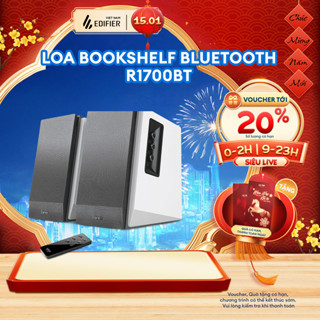  Bộ Loa Bookshelf Bluetooth Âm Trầm EDIFIER R1700BT 66W - Hỗ Trợ RCA - Vỏ Gỗ Giảm Cộng Hưởng - 15 Tháng Bảo Hành 