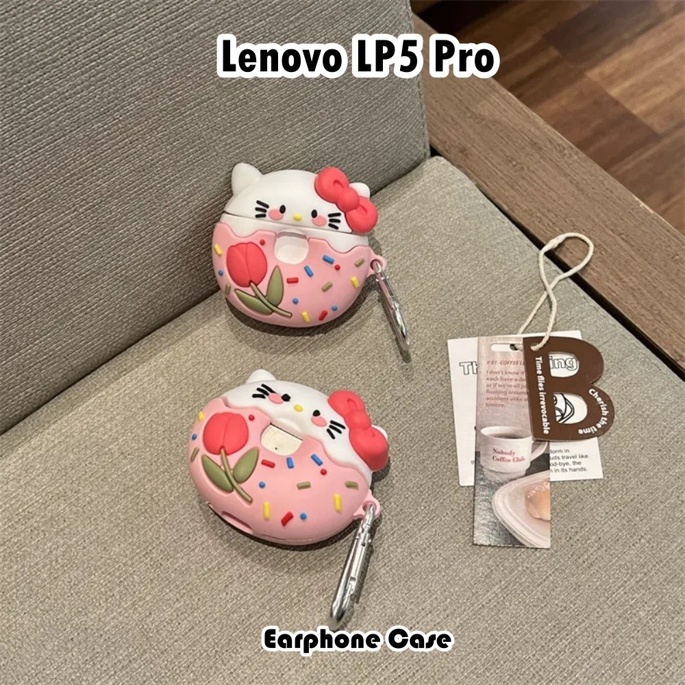 【imamura】Cho Lenovo LP5 Pro ốp tai ng Case Phim hoạt hình dễ thương sáng tạo Vỏ Bảo Vệ Hộp Sạc Tai N