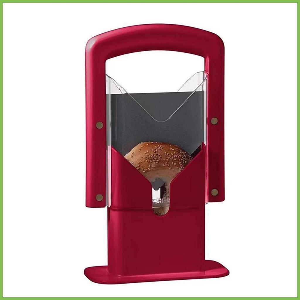 Bagel Guillotine Dụng cụ làm bánh thủ công chống trượt Dụng cụ cắt bánh Bagel để cắt lát bánh mì nướ