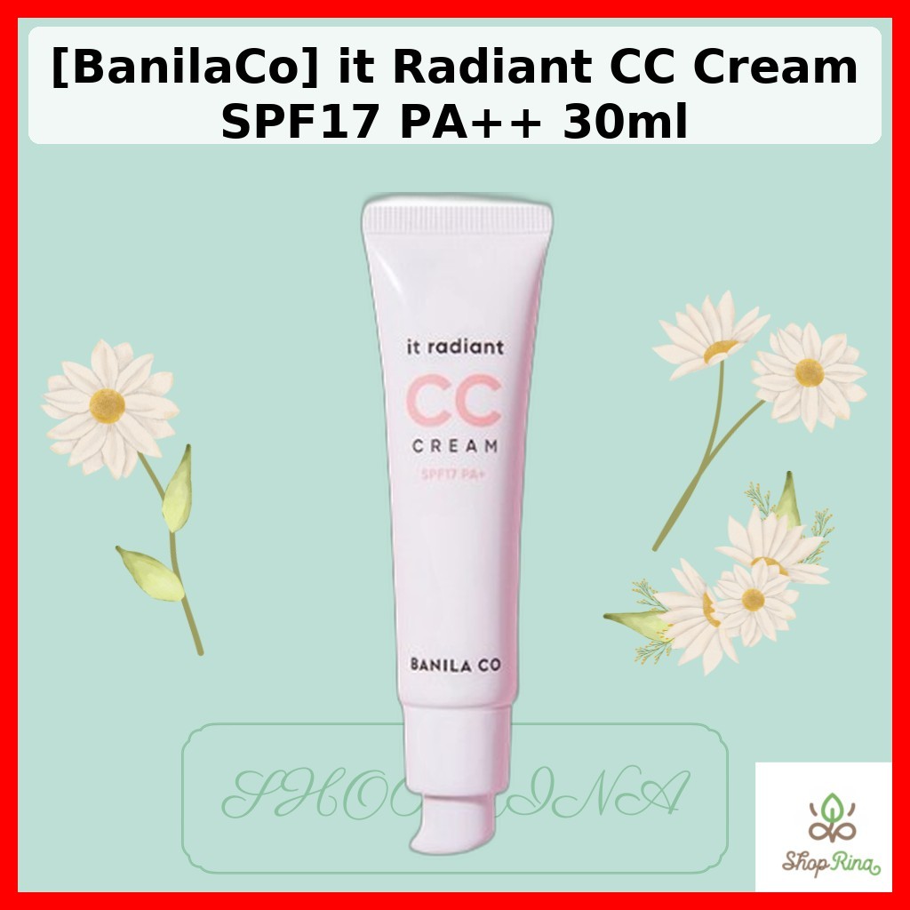 [BanilaCo] it Radiant CC Cream SPF17 PA + + 30ml / Kem CC Hàn Quốc / Hoàn thiện rạng rỡ / Chính hãng