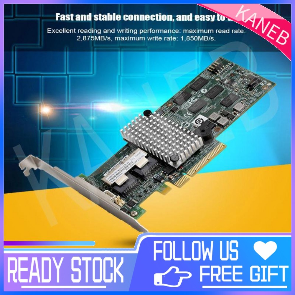 Kanebduk [Ready Stock] Card RAID server M5015 Megaraid 9260-8i chất lượng cao