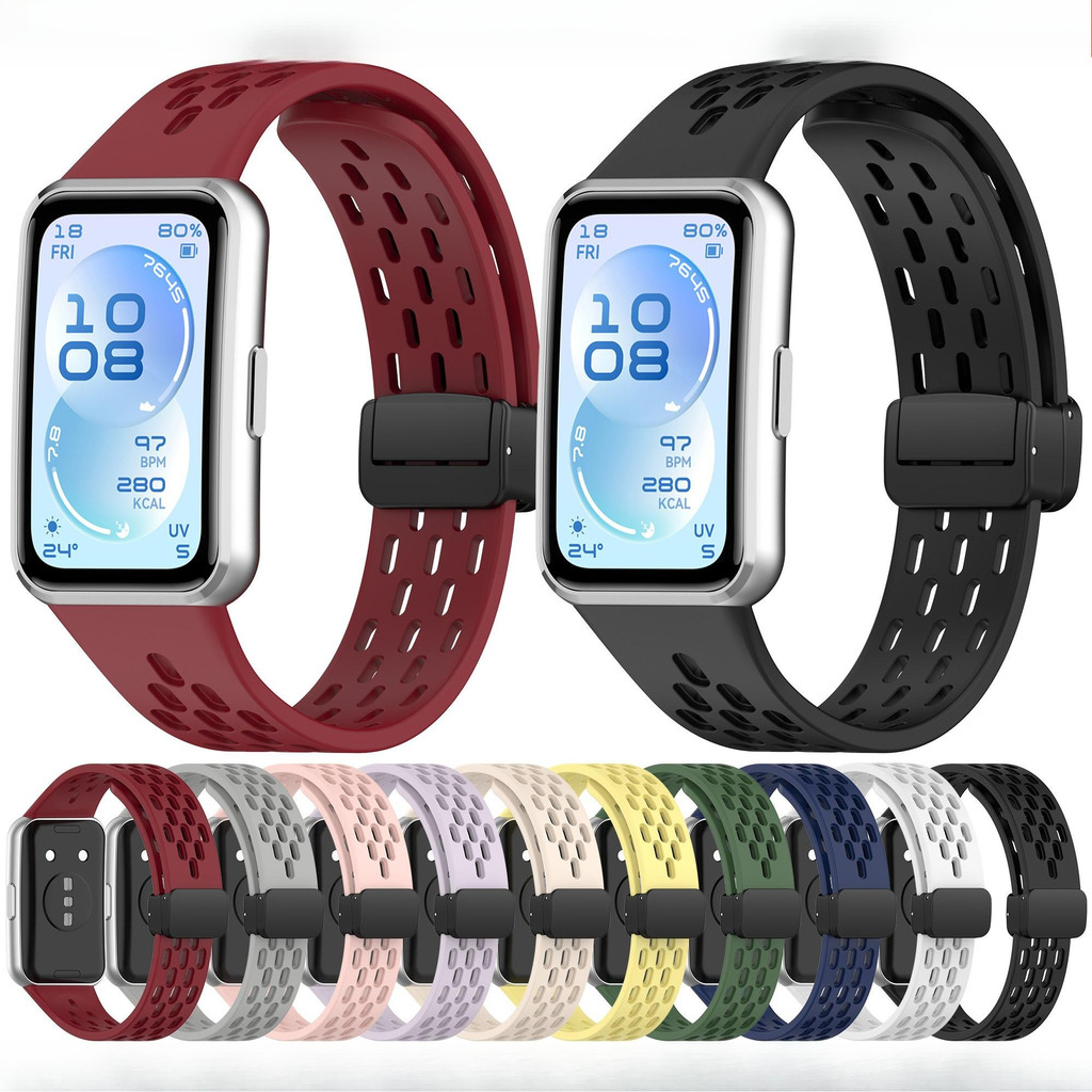 Vòng đeo tay dây đeo Huawei Band 11 cho Huawei Watch Band 11 Pro NFC dây đeo đồng hồ silicon cho phụ