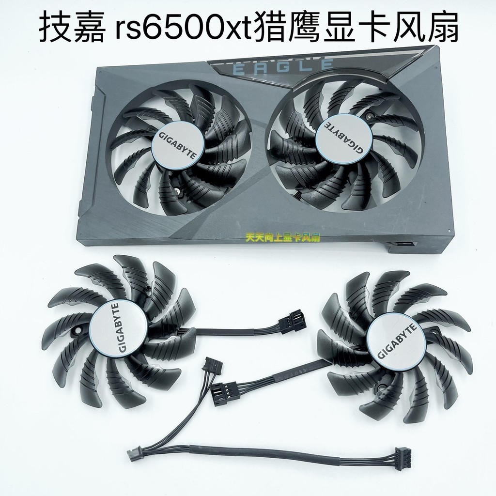 Thương Hiệu Mới Gigabyte Gigabyte Gigabyte 6500xt Falcon Card Đồ Họa Im Lặng Điều Khiển Nhiệt Độ Quạ