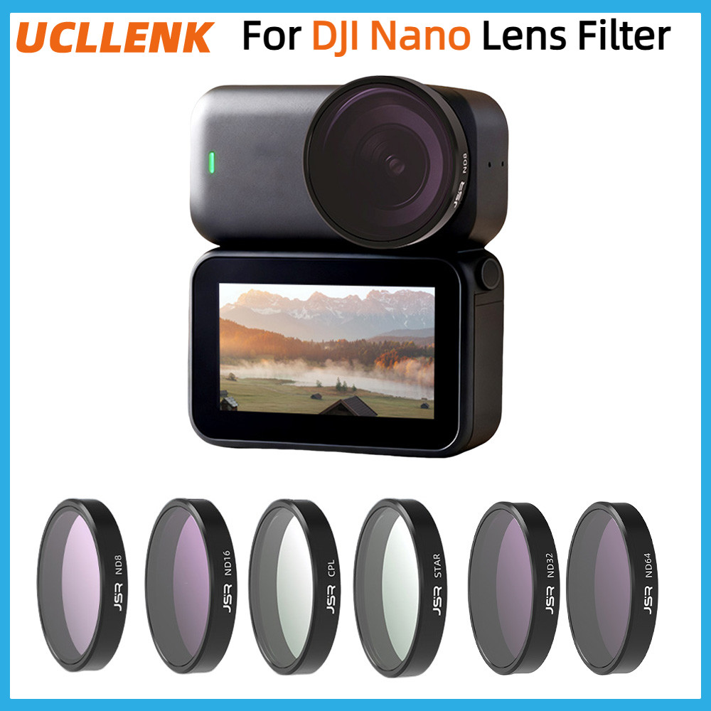 Bộ Lọc Ống Kính Máy Ảnh Cho DJI OSMO Nano CPL ND8 ND16 ND32 ND64 Bộ Lọc Phụ Kiện
