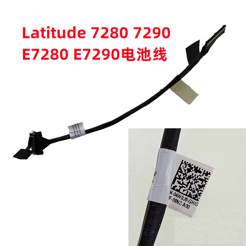 Latitude 7280 7290 E7280 E7290 Cáp pin Cáp phẳng CAZ10 DC02002NG00
