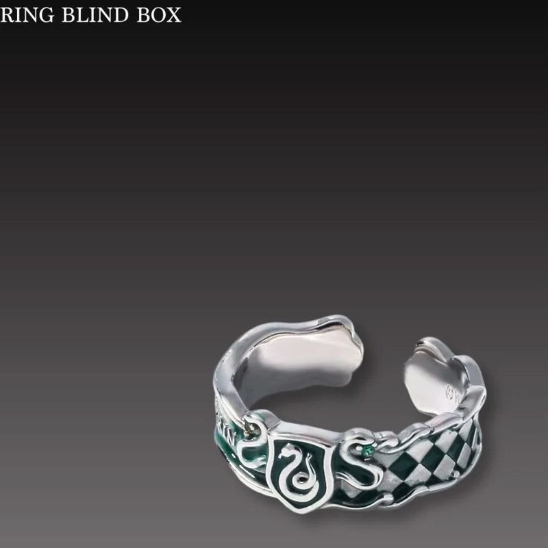 Harry Potter Ring Blind Box Trendy Toy Blind Box Movie Gift