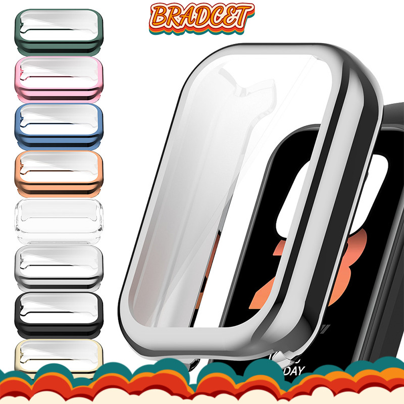 Ốp Bảo vệ toàn màn hình TPU Mềm Cho Xiaomi Smart Band 8 Active/Mi Band 8 Active/Redmi Band 2 Vỏ Bảo 