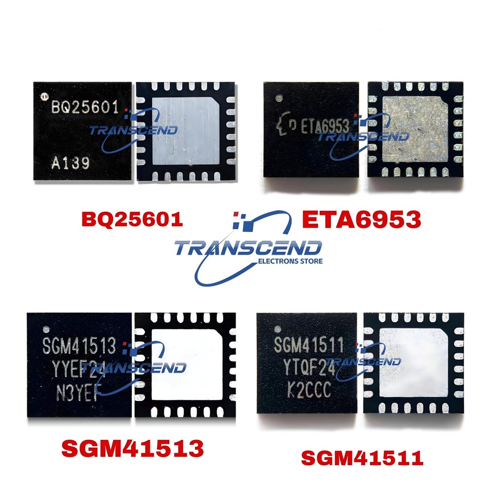 10 CÁI SGM41511 SGM41512 SGM41513 SGM41510 SGM41542 ETA6953 BQ21120 BQ25601 BQ25601D IC sạc Chip điề
