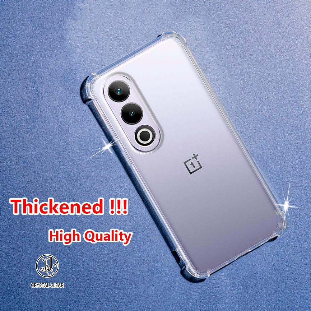 OnePlus Ace 3V PJF110 Crystal Clear Jelly Case AirGuard Corner Soft TPU Vỏ điện thoại trong suốt bằn